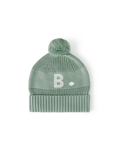 Namelyco Unisex Lily Pad Letter Beanie - Little Kid In B- Lily Pad