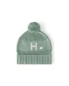 Namelyco Unisex Lily Pad Letter Beanie - Little Kid In H - Lily Pad