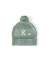 Namelyco Unisex Lily Pad Letter Beanie - Little Kid In K - Lily Pad