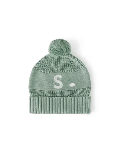 Namelyco Unisex Lily Pad Letter Beanie - Little Kid In S - Lily Pad