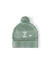 Namelyco Unisex Lily Pad Letter Beanie - Little Kid In Z - Lily Pad