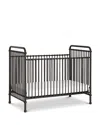 Namesake Abigail 3-in-1 Convertible Crib In Vintage Gold Tone In Vintage Iron