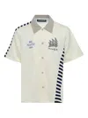 Namesake Bill Stripe-panel Shirt In White