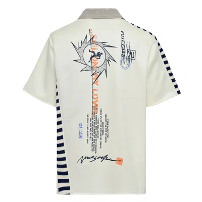 Namesake Bill Warm Up Shirt In White