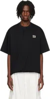 Namesake Black Jodye Twist T-shirt In Euphoric Black