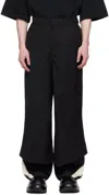 NAMESAKE BLACK PRINCE FORMAL TRACK PANTS