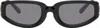 Namesake Black 'speaker 5000' Sunglasses In Euphoric Black