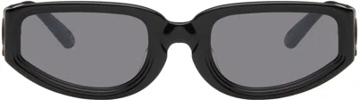 Namesake Black 'speaker 5000' Sunglasses In Euphoric Black