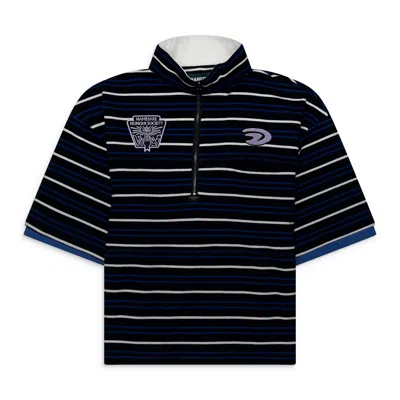 Namesake Brat Ss Polo Shirt Noir Tempo Blue