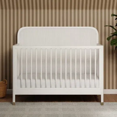 Namesake Brimsley Tambour 4-in-1 Convertible Crib In Warm White