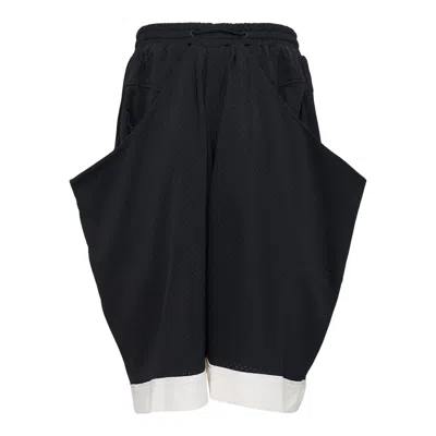 Namesake Chand Drape Basketball Shorts In Black