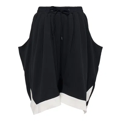 Namesake Chand Drape Basketball Shorts In Black