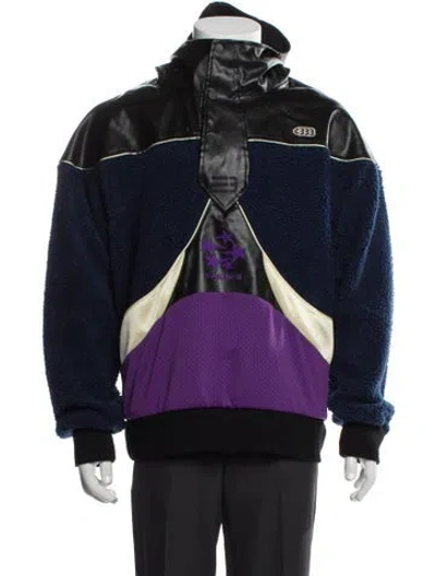 Pre-owned Namesake Colorblock Pattern Turtleneck Hoodie W/ Tags In Multi