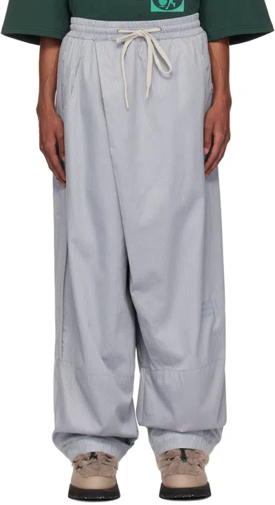Namesake Cotton Twill Trousers In Gray