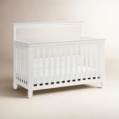Namesake Darlington 4-in-1 Convertible Upholstered Crib In Warm White