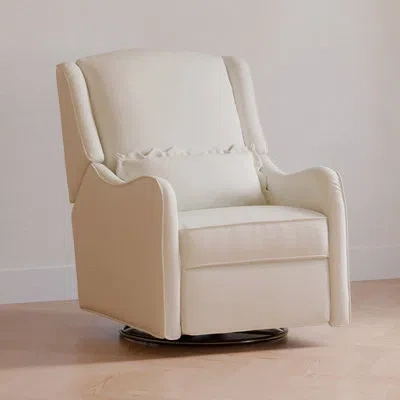Namesake Devon Recliner And Swivel Glider In Performance Ivory