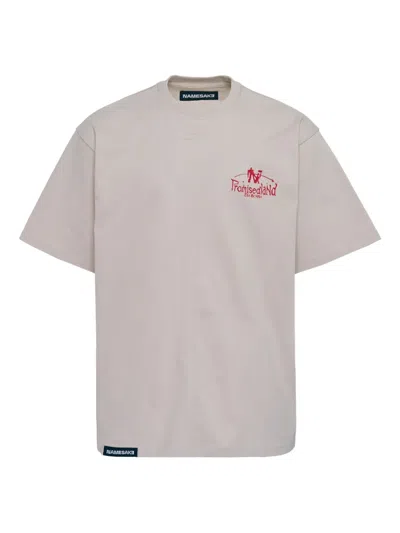 Namesake Graphic T-shirt In Gray