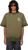 NAMESAKE KHAKI SAVA STAINED OVERSIZED ESTATE T-SHIRT