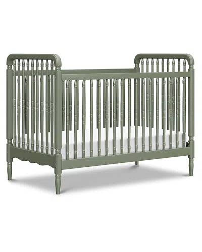 Namesake Liberty 3 In 1 Convertible Spindle Crib With Toddler Bed Conversion Kit In Green