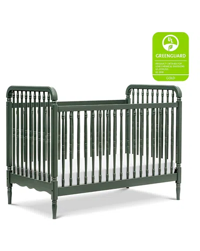 Namesake Liberty 3 In 1 Convertible Spindle Crib With Toddler Bed Conversion Kit In Green