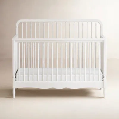 Namesake Liberty 4-in-1 Convertible Spindle Crib In Warm White