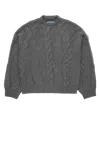 Namesake Linas Dual Crewneck Ash Grey Grey In Gray