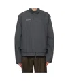 Namesake Gray Garnett Track Jacket In Black