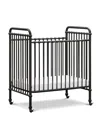 Namesake Million Dollar Baby Classic Abigail 3-in-1 Convertible Mini Crib In Vintage Iron