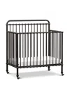 Namesake Million Dollar Baby Classic Winston 4-in-1 Convertible Mini Crib In Vintage Iron