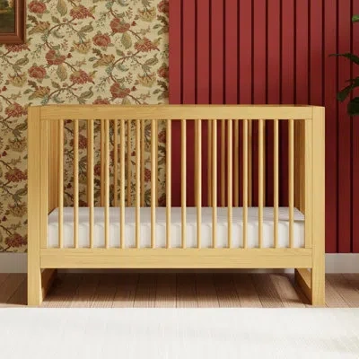 Namesake Nantucket 3-in-1 Convertible Crib With Toddler Bed Conversion Kit In Honey