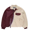Namesake North Twist Fleece Cabernet Red In Red