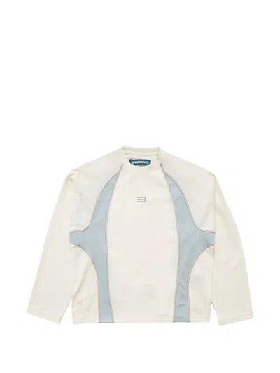 Namesake Panelled Sweater In White