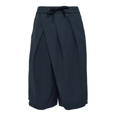 Namesake Reid Pleated Shorts In Blue