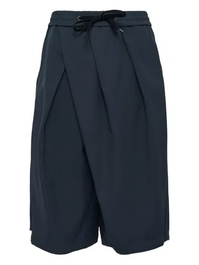 Namesake Reid Pleated Shorts In Blue