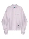 Namesake Striped Pocket Shirt In Pink