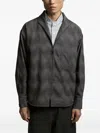 Namesake Zip Pocket Shirt Jacket In Gray
