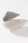 Namjosh Embellished Headband In Silver