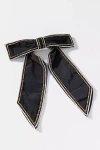 Namjosh Xl Crystal Hair Bow In Black
