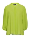 Nam-myo Woman Shirt Lime Green Size L Polyester In Green