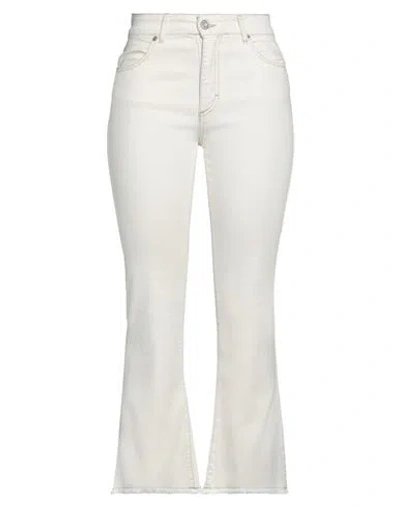 Nanà Italian Heart Woman Jeans Slate Blue Size 4 Cotton, Elastane