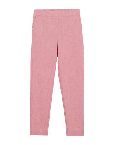 Nanà Italian Heart Woman Pants Red Size M Polyester, Cotton, Linen