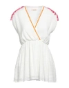 Nanà Italian Heart Woman Top White Size L Ramie, Polyamide In White