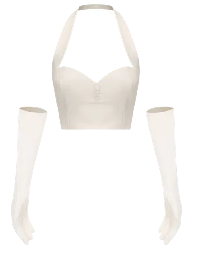 Nana Jacqueline Anastasia Top (white) In White
