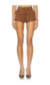 Nana Jacqueline Anne Short In Brown