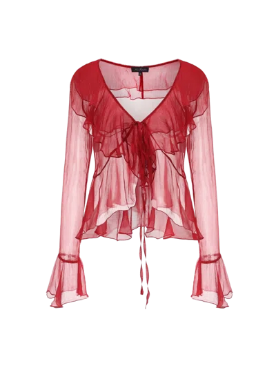 Nana Jacqueline Annika Cardigan (red)