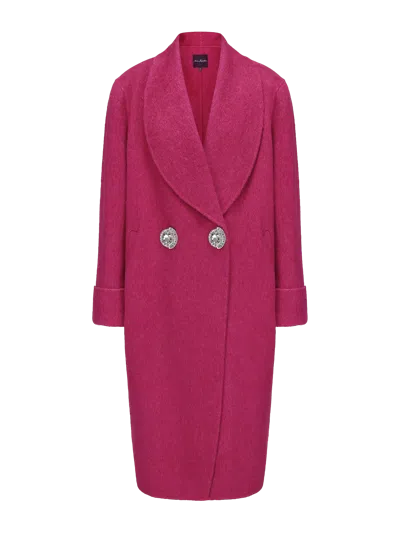 Nana Jacqueline Audrina Coat (rose Red) In Pink