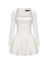 NANA JACQUELINE AUDRINA DRESS (WHITE)