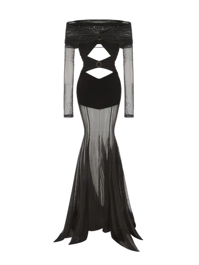 Nana Jacqueline Ayla Dress In Black