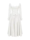 NANA JACQUELINE BERNADETTE DRESS (WHITE)