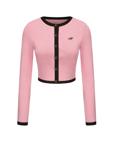 Nana Jacqueline Eliza Knit Cardigan (pink)